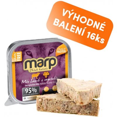 Marp Holistic Adult Dog Mix Lamb & Vegetable 16 x 100 g – Zbozi.Blesk.cz