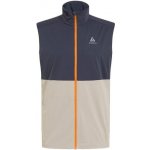 Odlo Zeroweight Warm běž.vesta WINDPROOF šedá – Zboží Dáma