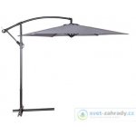 HAPPY GREEN Slunečník závěsný LUGO 300 cm, antracit 5046100AT – Sleviste.cz