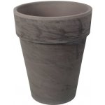 Ceramicus květináč keramický IRIS 31 x 36 cm čedičový melír – Hledejceny.cz