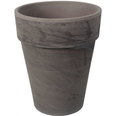 Ceramicus květináč keramický IRIS 31 x 36 cm čedičový melír – Hledejceny.cz