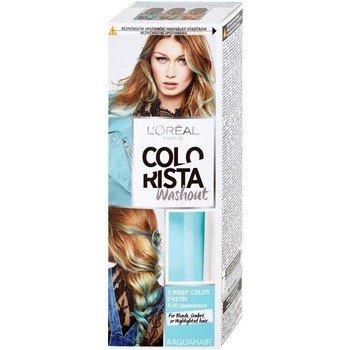 L'Oréal Colorista Washout vymývající se barva na vlasy Aqua 2 Week Color  Pastel 5-10 Shampoos 80 ml od 209 Kč - Heureka.cz