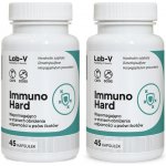 LAB-V Immuno Hard Posílení imunity pro psy a kočky 2 x 45 kapslí – Hledejceny.cz