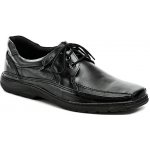 Koma 500 černé nadměrné polobotky – Zboží Dáma