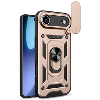 Ring odolný kryt na iPhone 17 Air - zlatý – Zboží Mobilmania