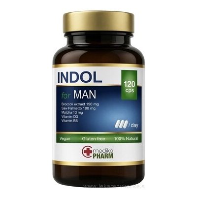 MEDIKAPHARM Indol for Man 120 kapslí – Hledejceny.cz