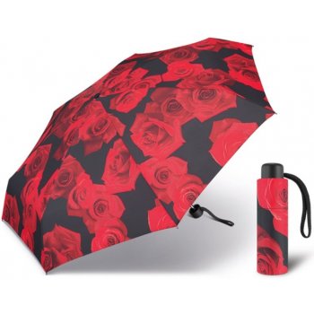 Happy Rain Petito Red Rose dámský skládací mini deštník červený od 899 Kč -  Heureka.cz