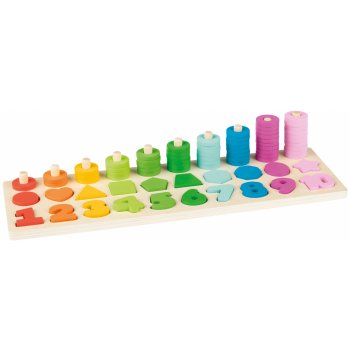 Montessori Playtive Dřevěná matematická sada - Logická hra