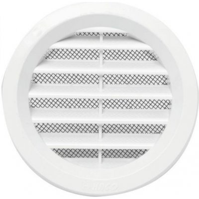 HACO větrací mřížka kruhová uzavíratelná 125 BÍLÁ – Sleviste.cz