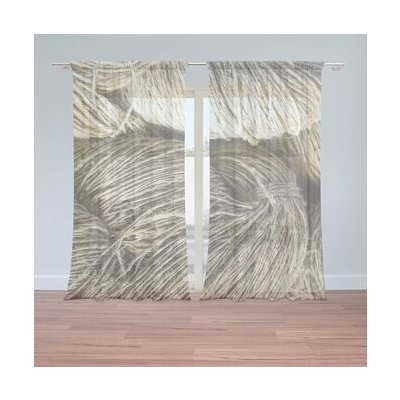 Sablio Záclony Provázky: 2ks 150x250cm – Hledejceny.cz