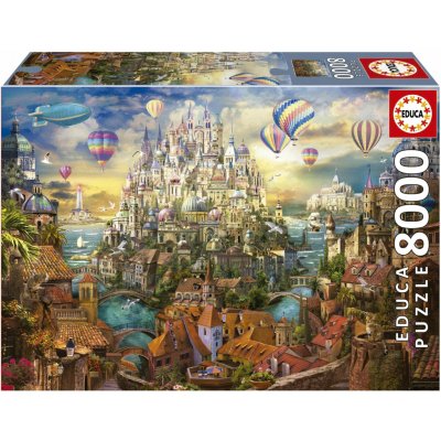 EDUCA Město snů 8000 dílků – Hledejceny.cz
