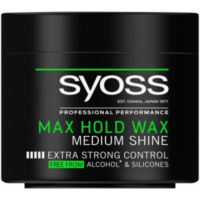 Syoss Max Hold stylingový vosk s extra silnou fixací 150 ml – Sleviste.cz
