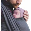 Šátek na nošení dítěte Hoppediz Baby Sling London grau šátek