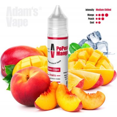 Adam´s Vape S & V PoPeachi Mango 12 ml – Hledejceny.cz