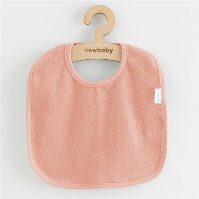 New Baby Comfortably Dětský froté bryndák pink – Zboží Mobilmania