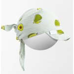 Dětský letní mušelínový šátek s kšiltem New Baby Avocado – Zboží Mobilmania