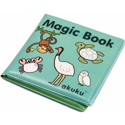 Akuku Kouzelná knížka do vody Magic Book – Zbozi.Blesk.cz