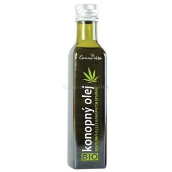 CannaVita Bio Konopný olej za studena lisovaný 0,5 l