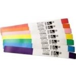 Zebra Z-Band Splash voděodolné náramkové pásky, červené, 25.4 x 254 mm, 6x350 ks – Zboží Živě
