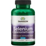 Swanson Selenium L-selenomethionin 100 mcg 300 kapslí – Hledejceny.cz