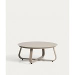 Kave Home zahradní stolek Tamaris 80 cm Béžový – Hledejceny.cz