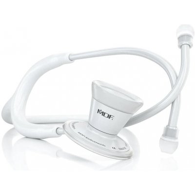 MDF 797 ProCardial® Stainless Steel Cardiology Stethoscope - WhiteOut / White (Fonendoskopy) – Hledejceny.cz