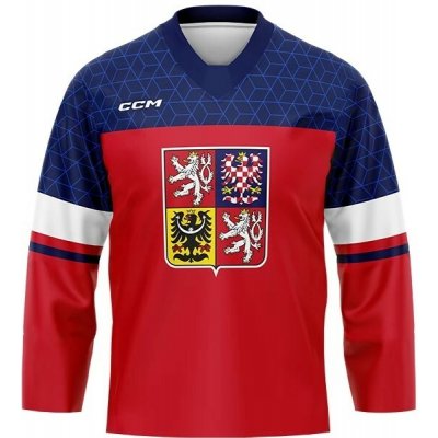 CCM Fandres replica Dres české hokejové reprezentace 2026 červený – Hledejceny.cz
