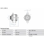 Alternátor BOSCH 0 986 083 280 – Hledejceny.cz