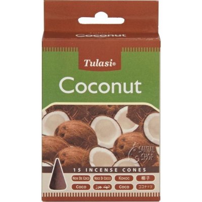 Tulasi Coconut indické vonné františky 15 ks – Zbozi.Blesk.cz