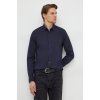 Pánská Košile Calvin Klein pánská košile slim s klasickým límcem K10K110856 tmavomodrá
