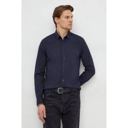Calvin Klein pánská košile slim s klasickým límcem K10K110856 tmavomodrá