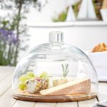 Leonardo Podnos na sýr s poklopem 28cm – Zboží Mobilmania