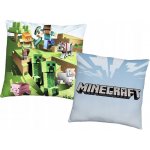 Halantex Oboustranný polštář Minecraft Farma 40x40 – Zboží Dáma