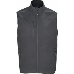 softshelová vesta Falcon dřevěné uhlí šedé