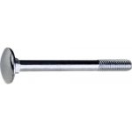 Šroub vratový M10x180, plochá široká půlkulatá hlava pevnost 4,8, zinek bílý, 20ks – Zbozi.Blesk.cz