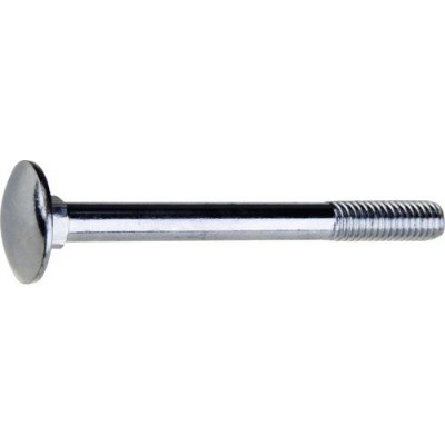 Šroub vratový M10x180, plochá široká půlkulatá hlava pevnost 4,8, zinek bílý, 20ks – Zbozi.Blesk.cz