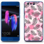 mmCase gelové Honor 9 - kreslené padající listy – Zboží Mobilmania