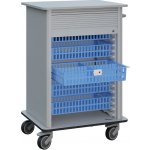 DEXTER 25 vozík boxový 1180 x 780 x 620 mm šedá – Zboží Mobilmania