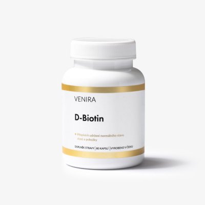 Venira D-biotin 80 kapslí – Zbozi.Blesk.cz