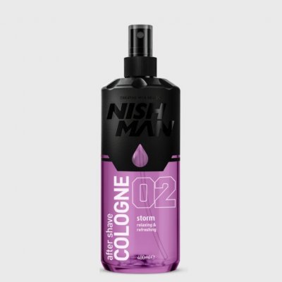 Nishman After Shave Cologne Storm kolínská voda po holení 400 ml – Sleviste.cz