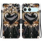 VSECHNONAMOBIL ART Peněženkový obal Sony Xperia 10 VII BLACK HEART – Zboží Živě