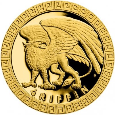 Česká mincovna zlatá mince Bájní tvorové Gryf proof 3,11 g