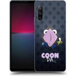 Pouzdro Picasee silikonové Sony Xperia 10 IV 5G - COONDA chlupatka - tmavá černé – Zbozi.Blesk.cz