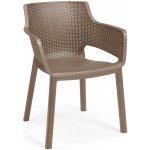 KETER EVA zahradní židle, 57,7 x 62,5 x 79 cm, cappuccino 17210109 – Hledejceny.cz