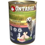 Ontario Chicken Pate Flavoured with Herbs 400 g – Sleviste.cz