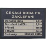 GDmats Čekací doba Šedá 40x60 cm – Zboží Dáma