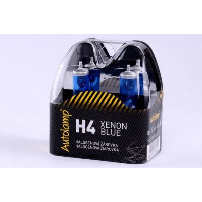 H4 XENON SUPER WHITE 12V 100W, světlo s nádechem bíle barvy