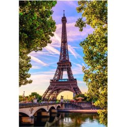 Dino Eiffelova věž foto 33x47cm skládačka 500 dílků