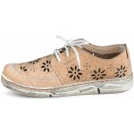 Kacper 2-6473 kožené polobotky světle růžová pink – Sleviste.cz