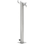 zahrada-XL Zahradní sloupek na vodu kulatý 95 cm nerezová ocel – Hledejceny.cz